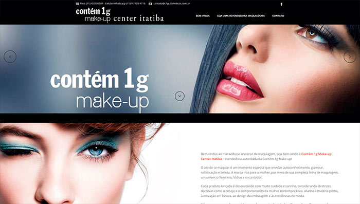 Site Contem 1G Make-up center Itatiba